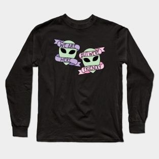 Friendly Aliens Long Sleeve T-Shirt